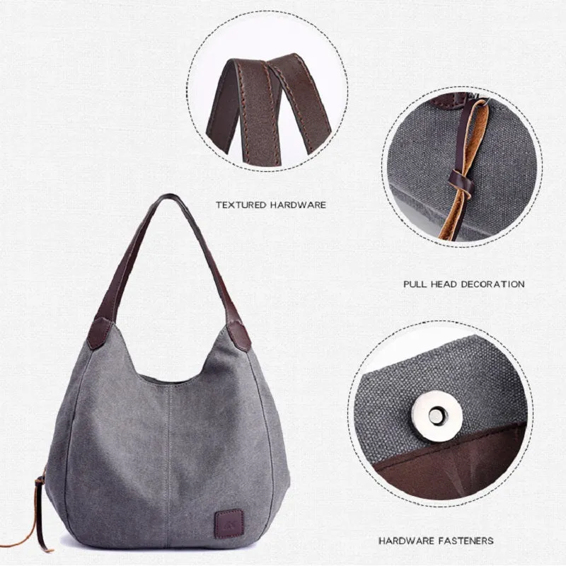 Leisure Multi-layer Handbag