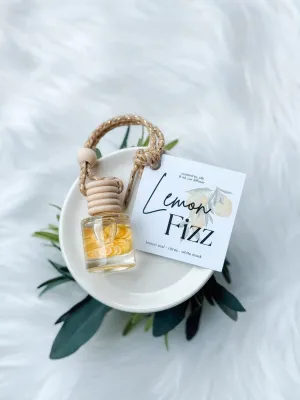 Lemon Fizz Car Reed Diffuser Freshie Carfume