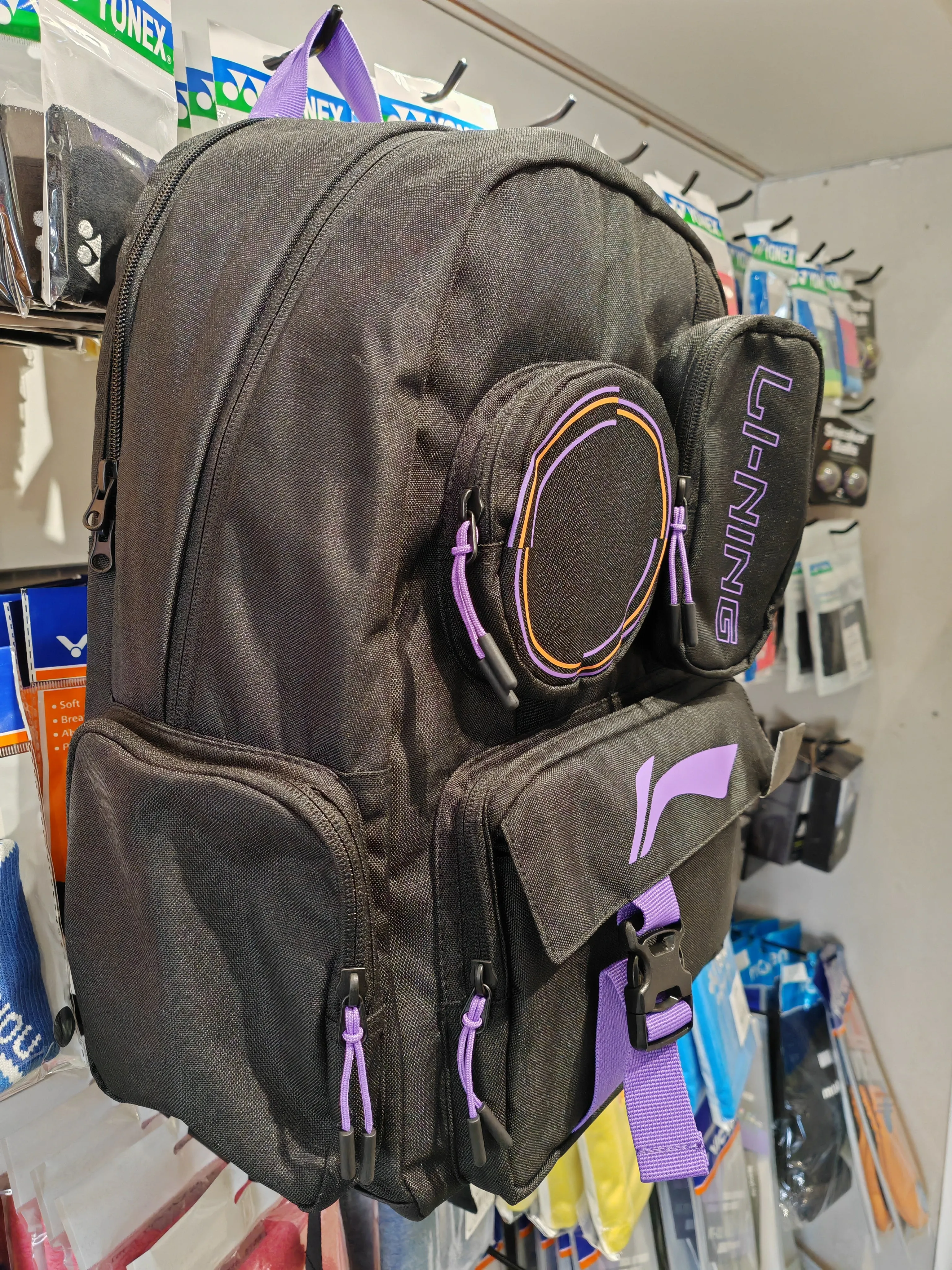 LI-NING Backpack ABSU397-1 Black