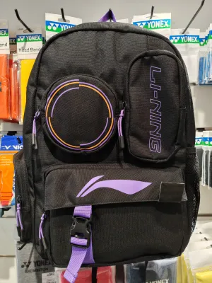 LI-NING Backpack ABSU397-1 Black