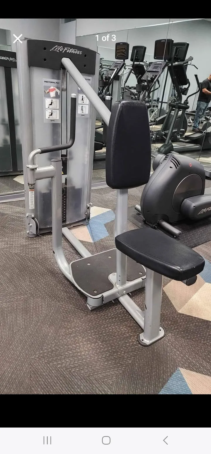 Life Fitness Optima Series Pectoral Fly/Rear Deltoid - OSFLY