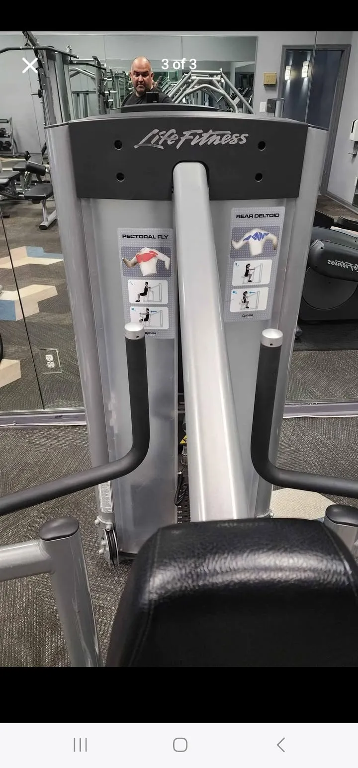 Life Fitness Optima Series Pectoral Fly/Rear Deltoid - OSFLY