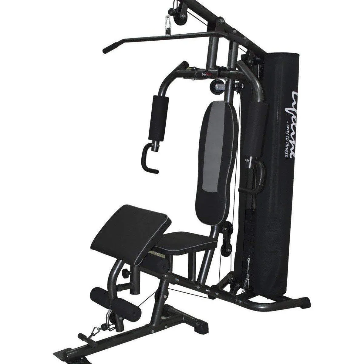 Lifeline Home Gym Set Deluxe 005 For Workout At Home Bundles With Resistance Band and Skipping Rope || Available on EMI