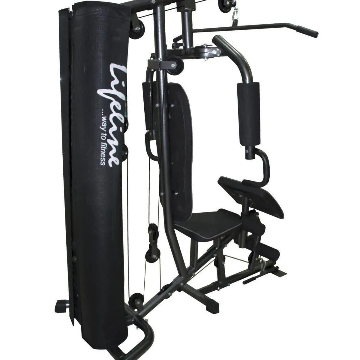 Lifeline Home Gym Set Deluxe 005 For Workout At Home Bundles With Resistance Band and Skipping Rope || Available on EMI