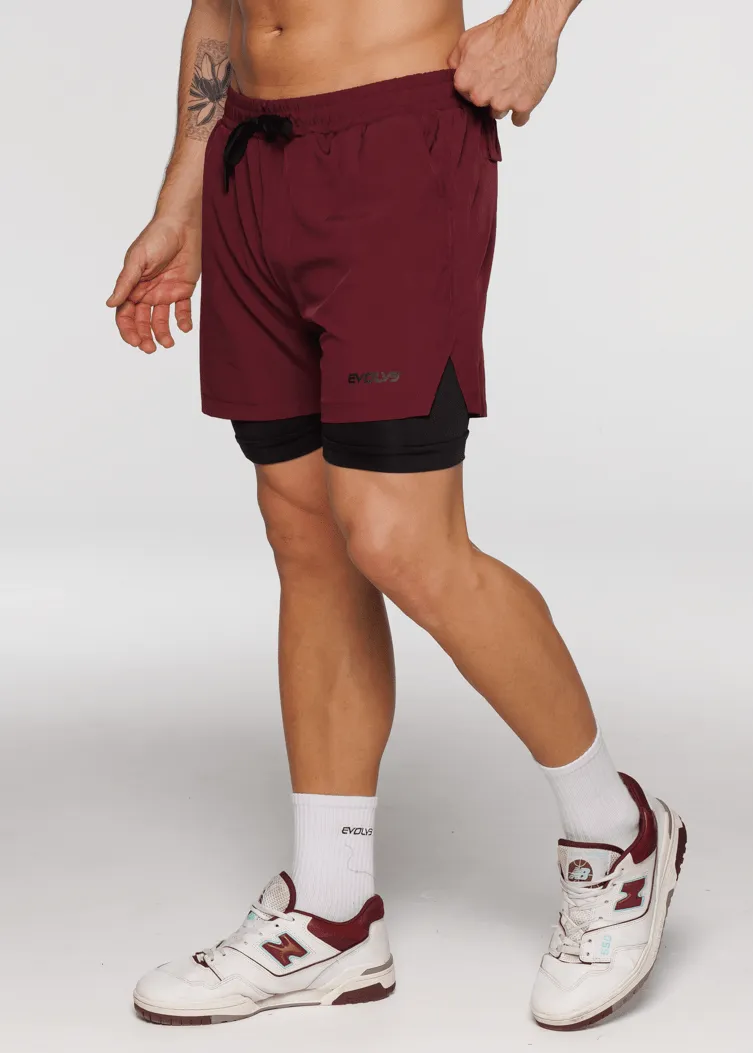 Limitless Active Shorts - Plum