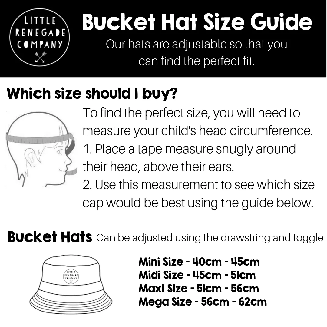 Little Renegade Company | Pastel Posies Reversible Bucket Hat