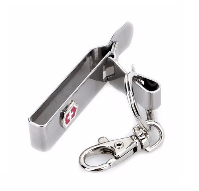 Llavero Multiclip Para Cinturón Victorinox 4.1858 Plateado