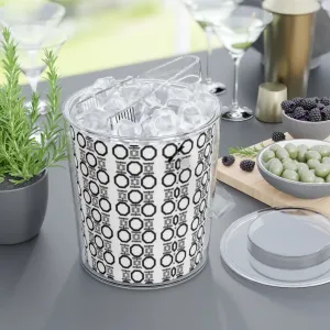 LLR Home Ice Bucket with Tongs