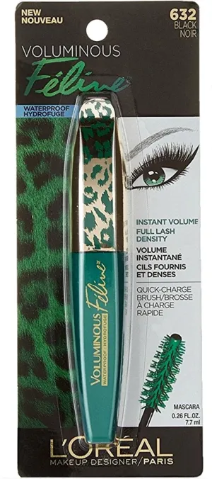L'OREAL PARIS "VOLUMINOUS FELINE WATERPROOF MASCARA"