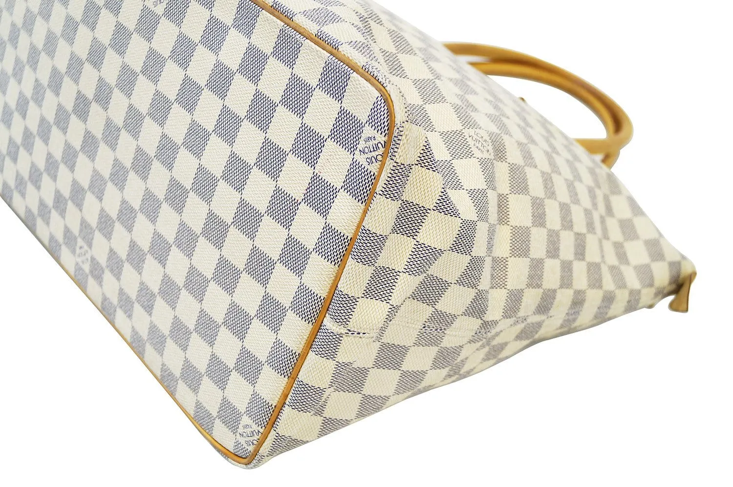 LOUIS VUITTON Damier Azur Saleya GM Shoulder Handbag - Final Call