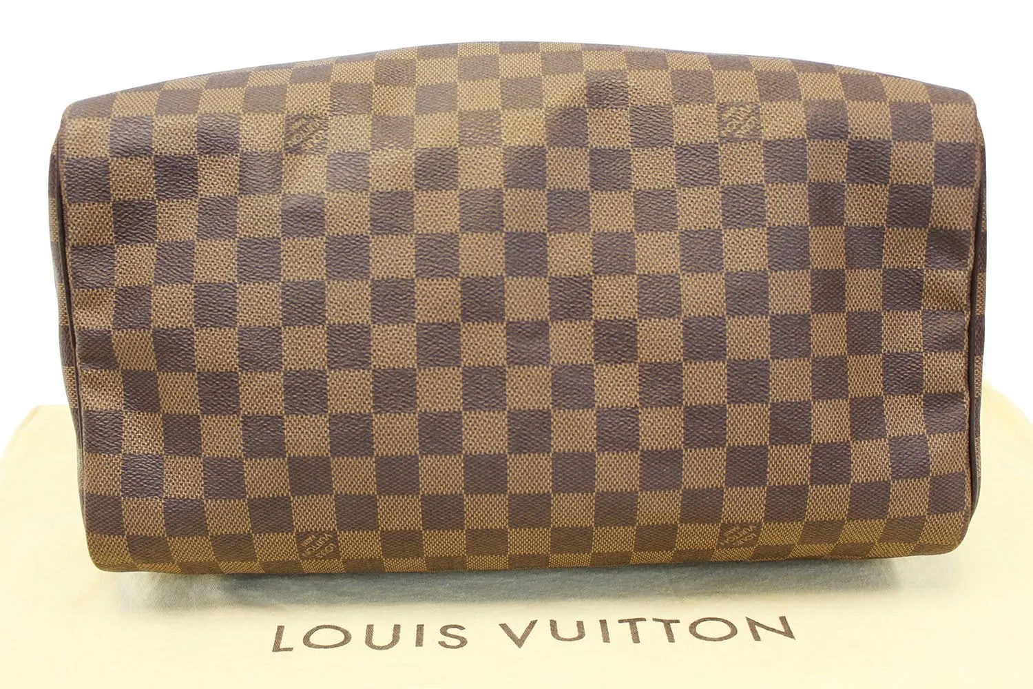 LOUIS VUITTON Damier Ebene Speedy 35 Satchel