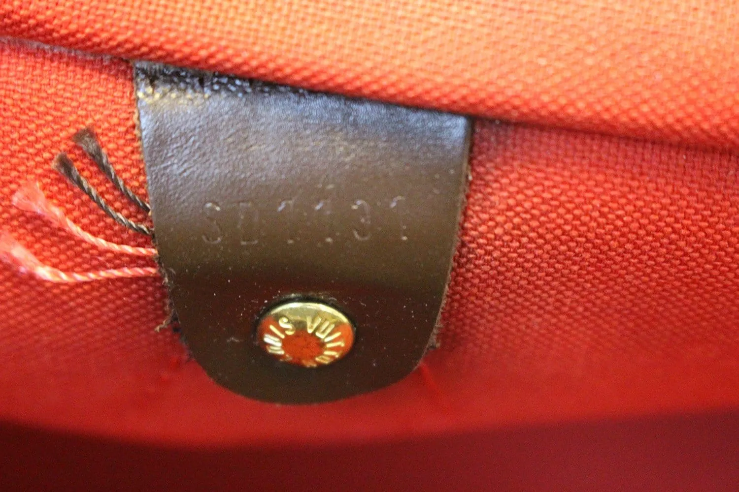 LOUIS VUITTON Damier Ebene Speedy 35 Satchel