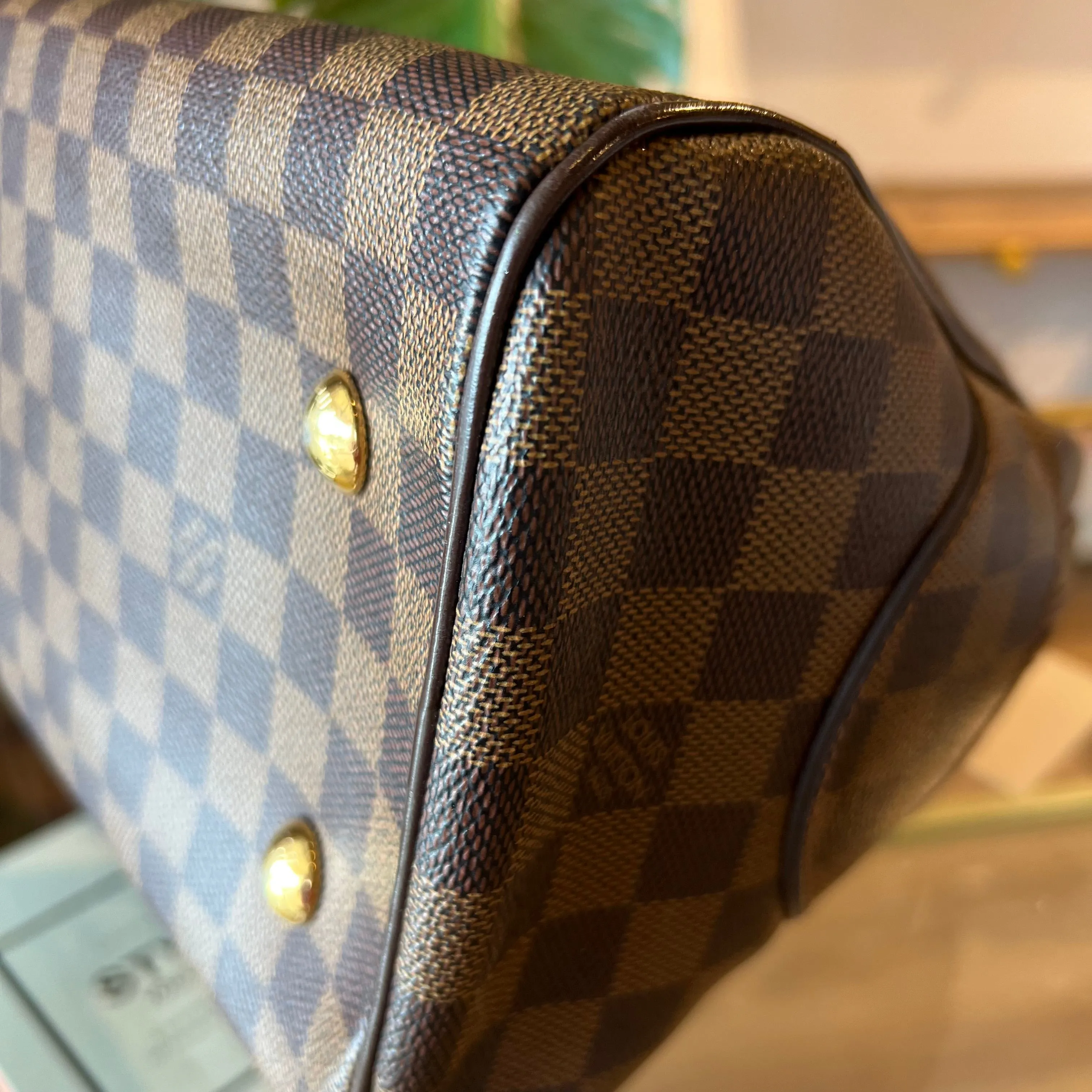 LOUIS VUITTON Duomo Damier Ebene Satchel