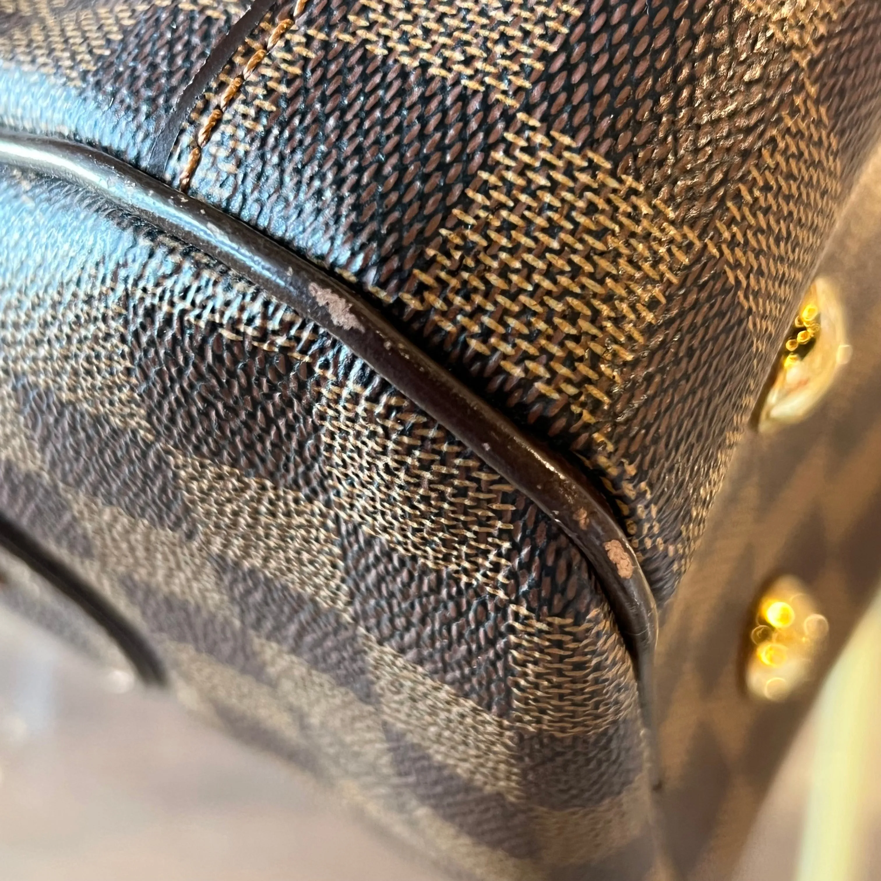 LOUIS VUITTON Duomo Damier Ebene Satchel