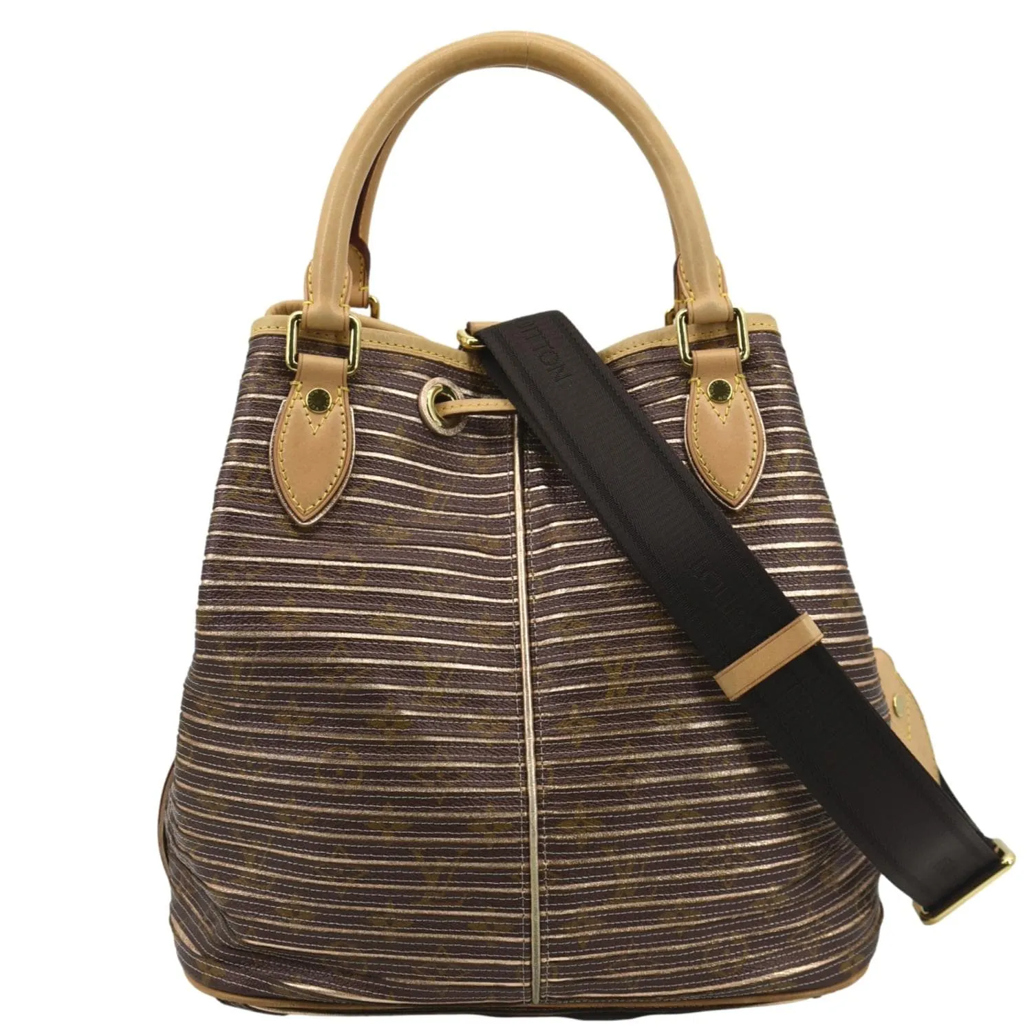 LOUIS VUITTON Eden Neo Monogram Canvas Shoulder Bag Peche