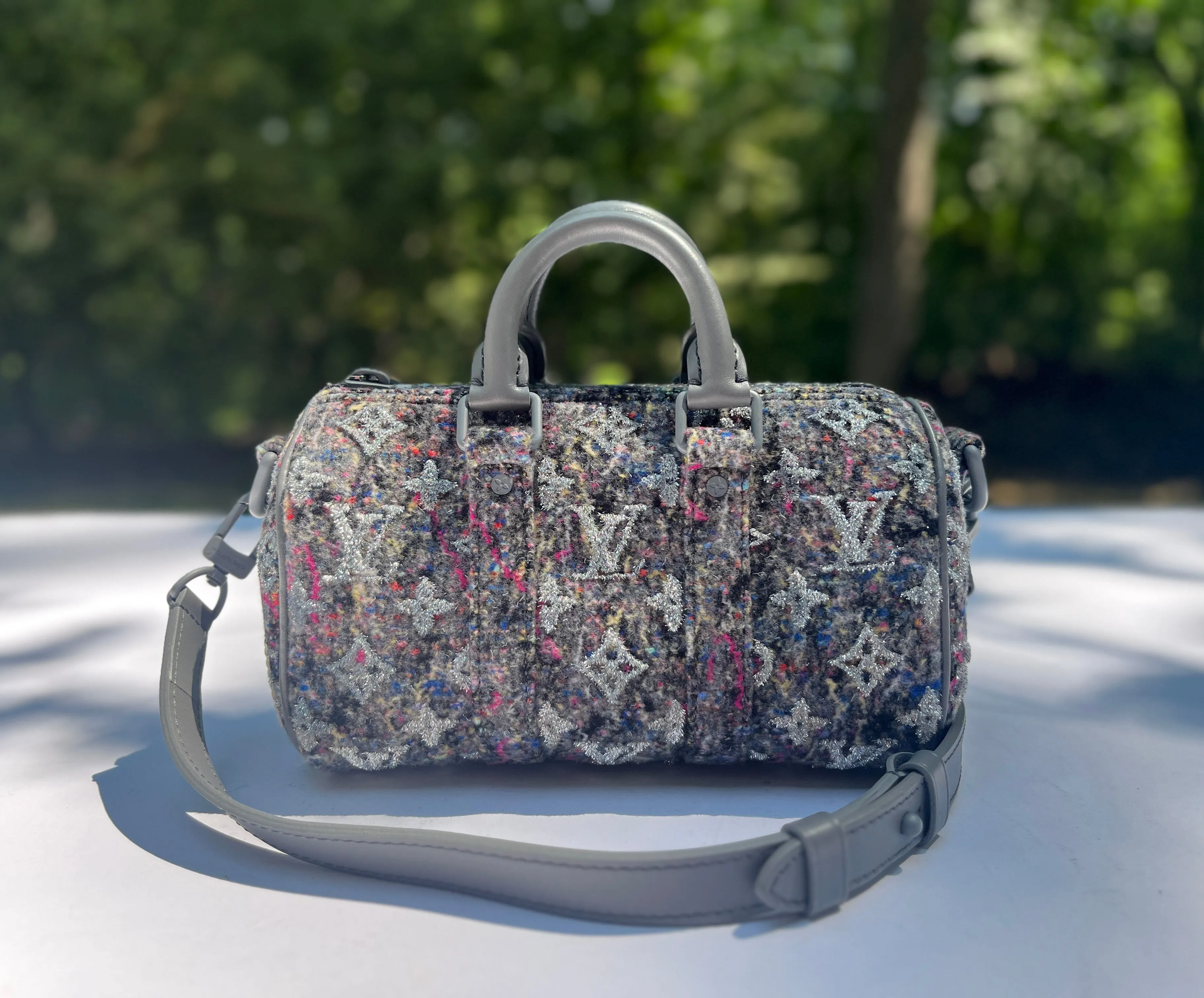 Louis Vuitton Felt Keepall XS