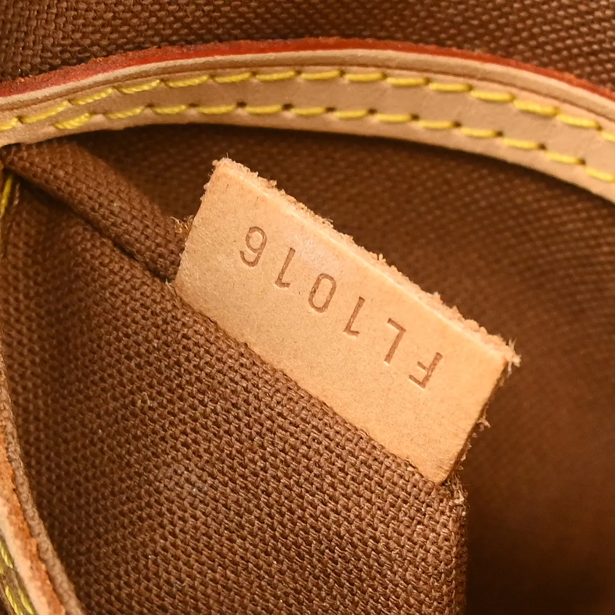Louis Vuitton Monogram Alma Handbag M51130 FL1016 XX28595