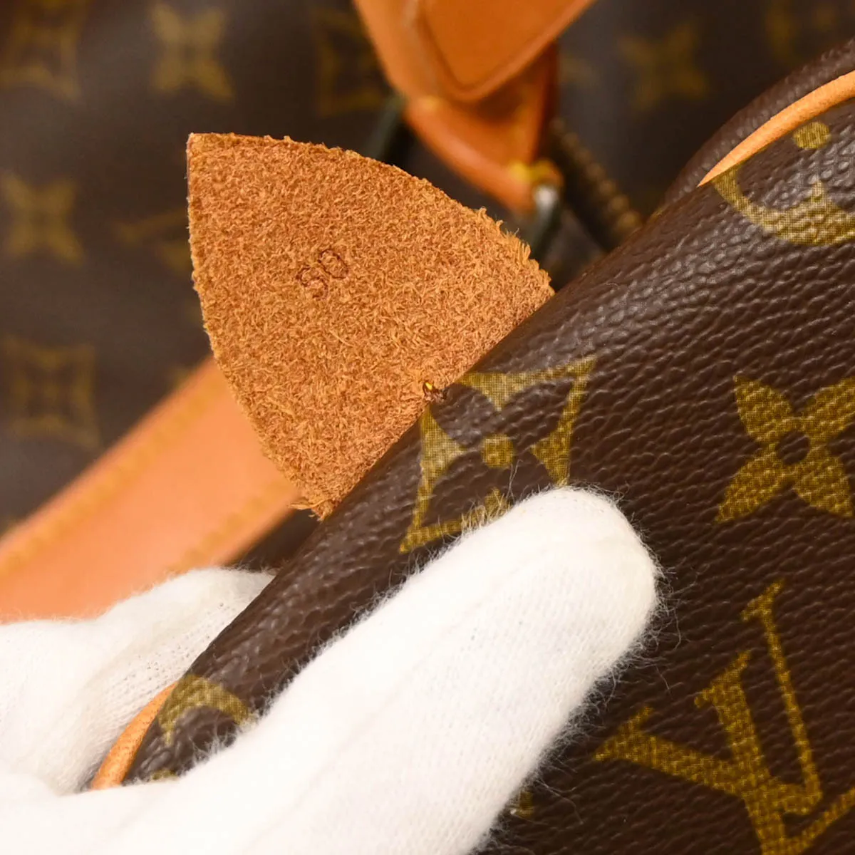 Louis Vuitton Monogram Keepall 50 Duffle Travel Handbag M41426 VI884 XX28943