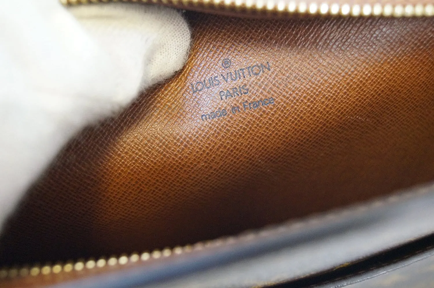 LOUIS VUITTON Monogram Pochette Homme Clutch Handbag