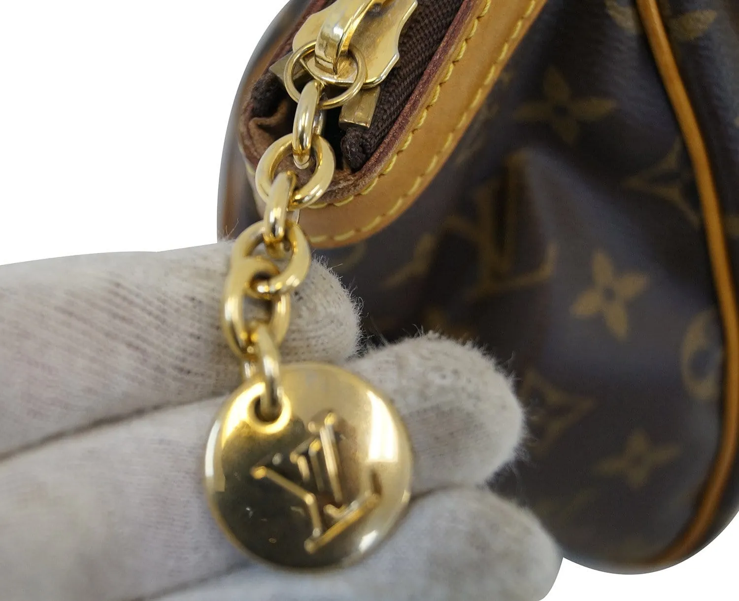 LOUIS VUITTON Monogram Tivoli PM Shoulder Handbag
