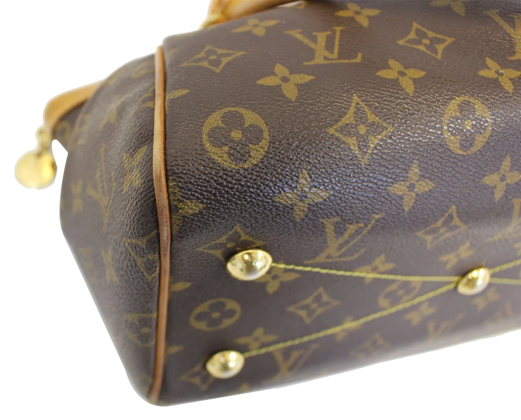 LOUIS VUITTON Monogram Tivoli PM Shoulder Handbag