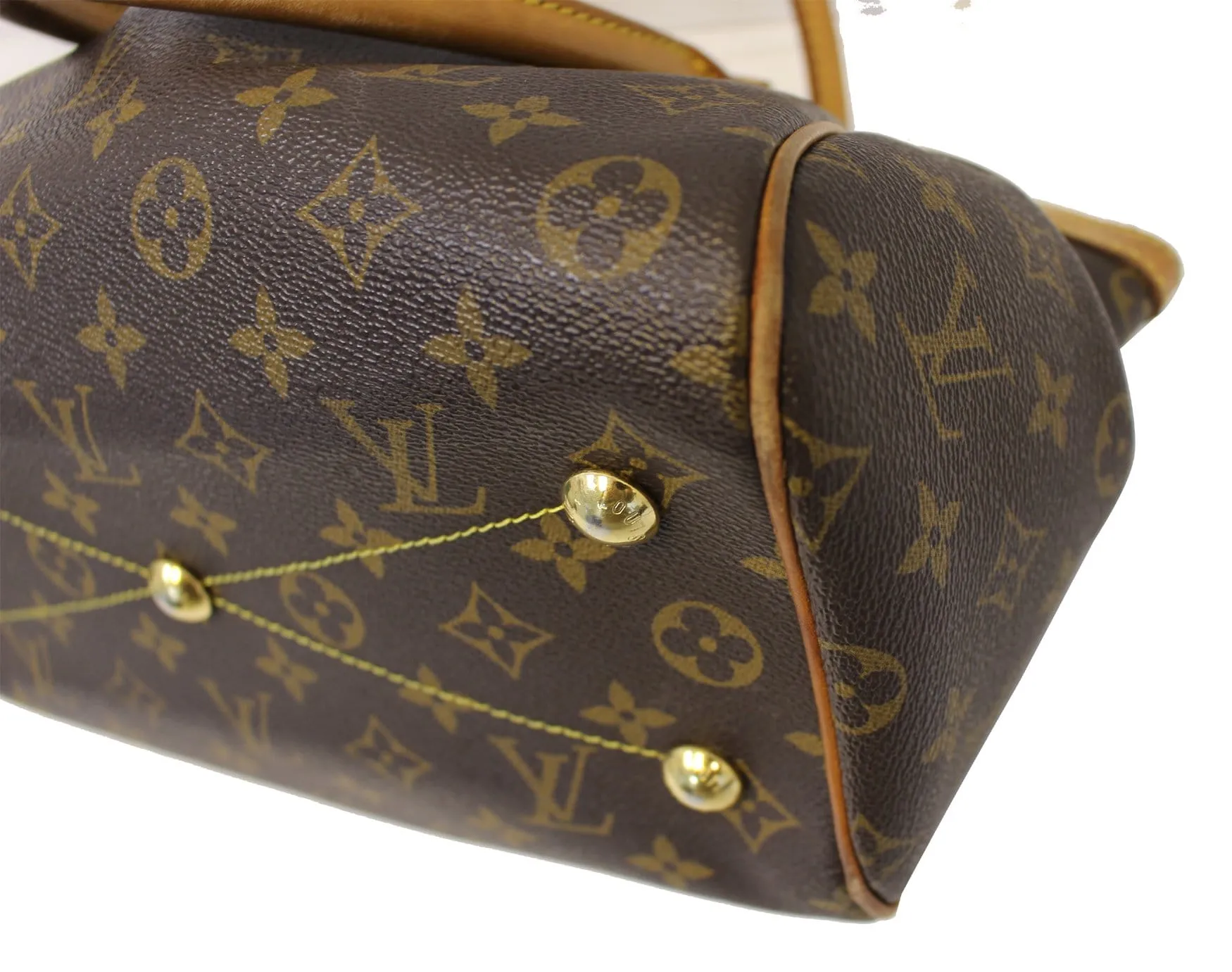 LOUIS VUITTON Monogram Tivoli PM Shoulder Handbag