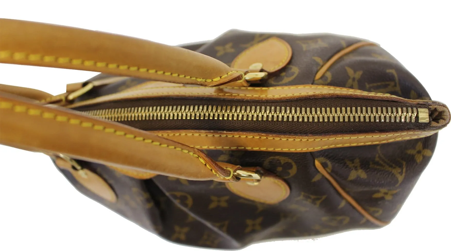 LOUIS VUITTON Monogram Tivoli PM Shoulder Handbag