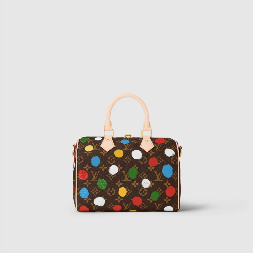 Louis Vuitton Yayoi Kusama Speedy Bandouliere 25 M46433
