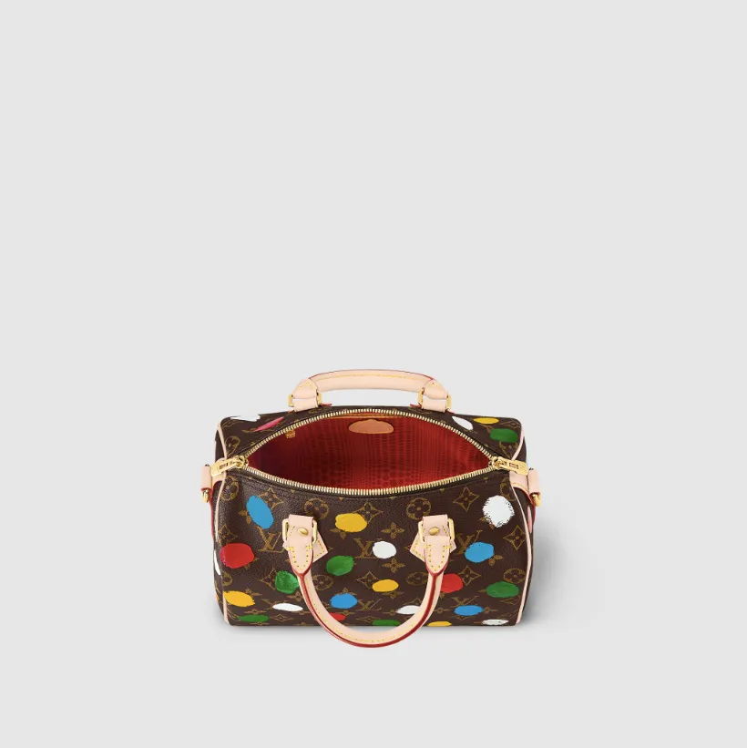Louis Vuitton Yayoi Kusama Speedy Bandouliere 25 M46433