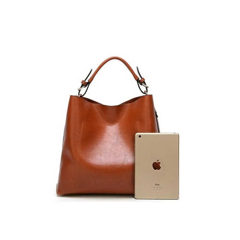 <bold>Bucket & Crossbody Bag Set  <br>Vegan-Leather