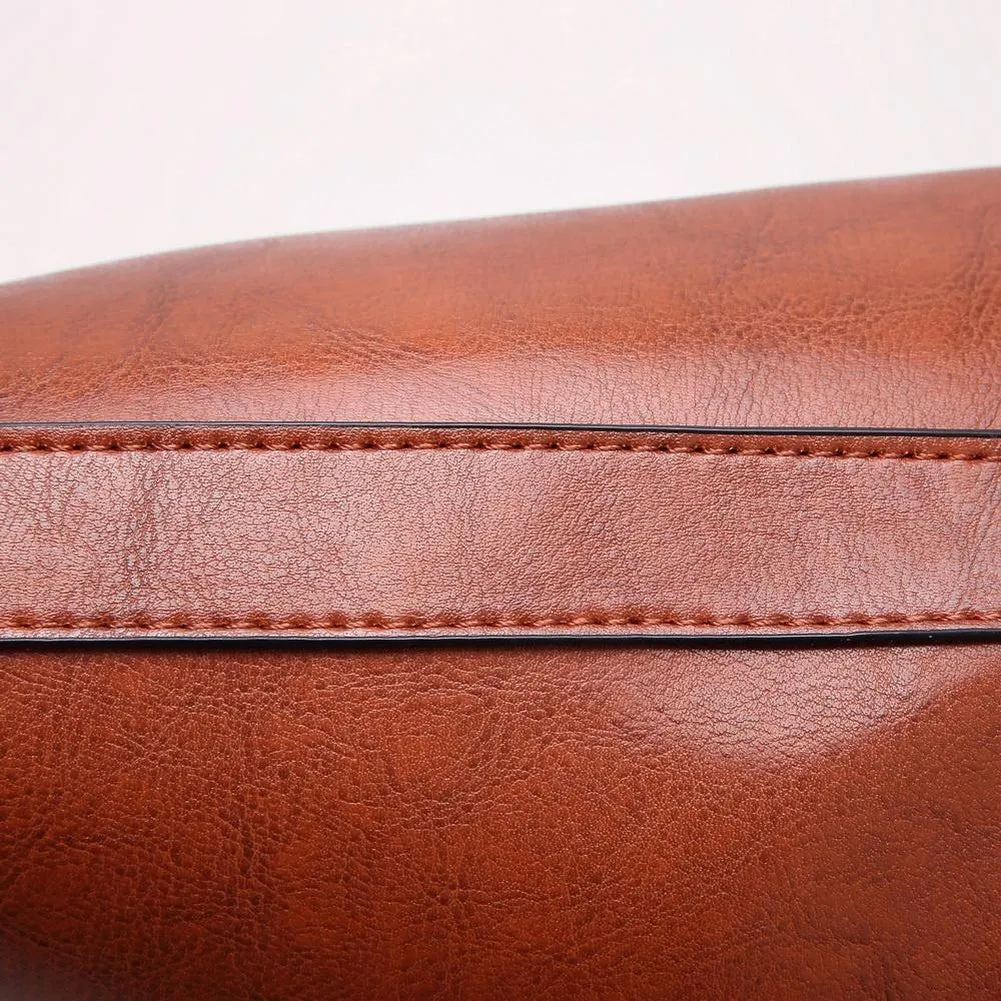 <bold>Bucket & Crossbody Bag Set  <br>Vegan-Leather
