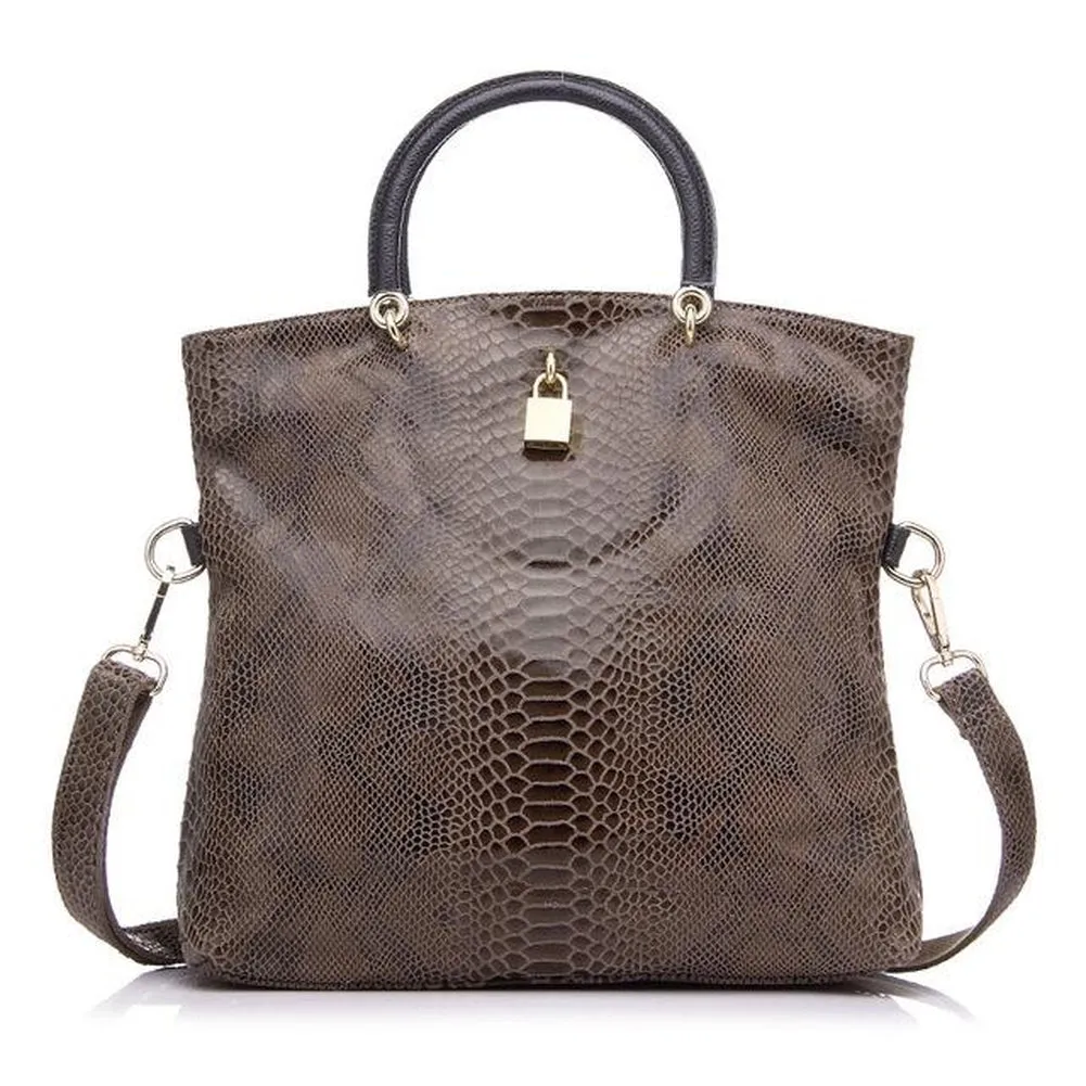 <bold>Bucket / Crossbody Bag <br>Genuine-Leather