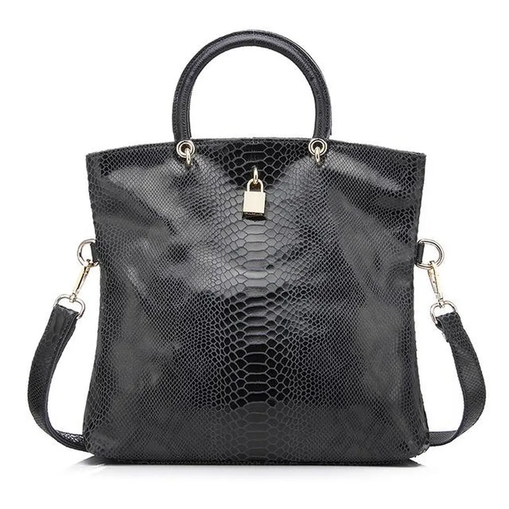 <bold>Bucket / Crossbody Bag <br>Genuine-Leather