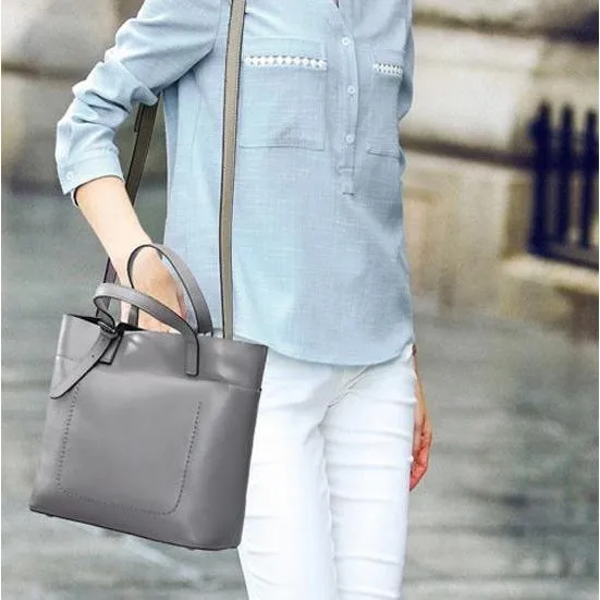 <bold>Bucket / Crossbody Bag <br>Genuine-Leather