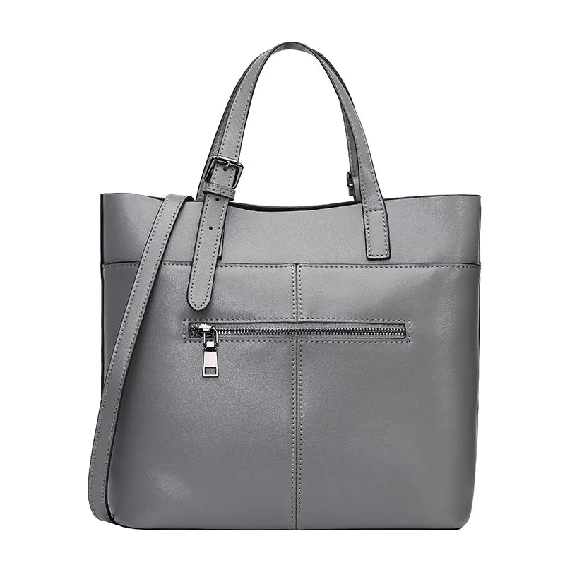 <bold>Bucket / Crossbody Bag <br>Genuine-Leather