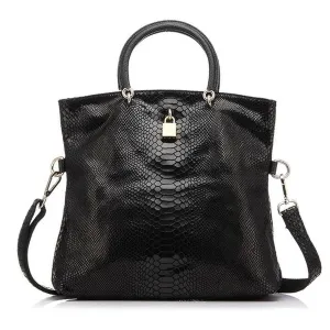 <bold>Bucket / Crossbody Bag <br>Genuine-Leather