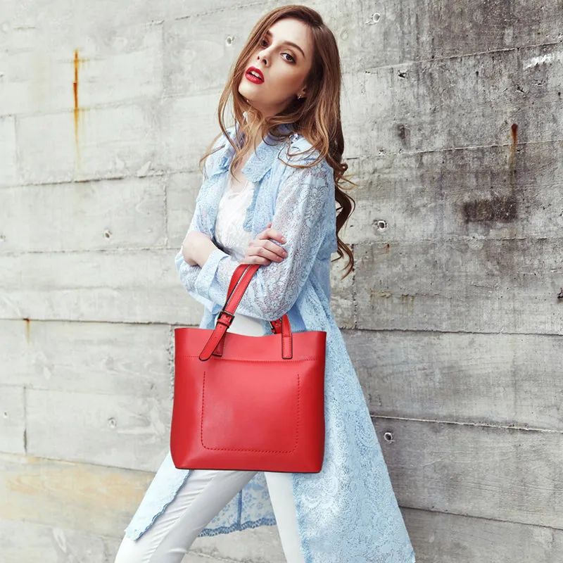 <bold>Bucket / Crossbody Bag <br>Genuine-Leather