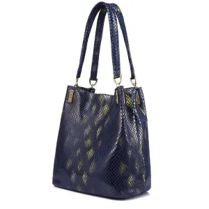 <bold>Bucket  / Tote Bag <br>Genuine-Leather