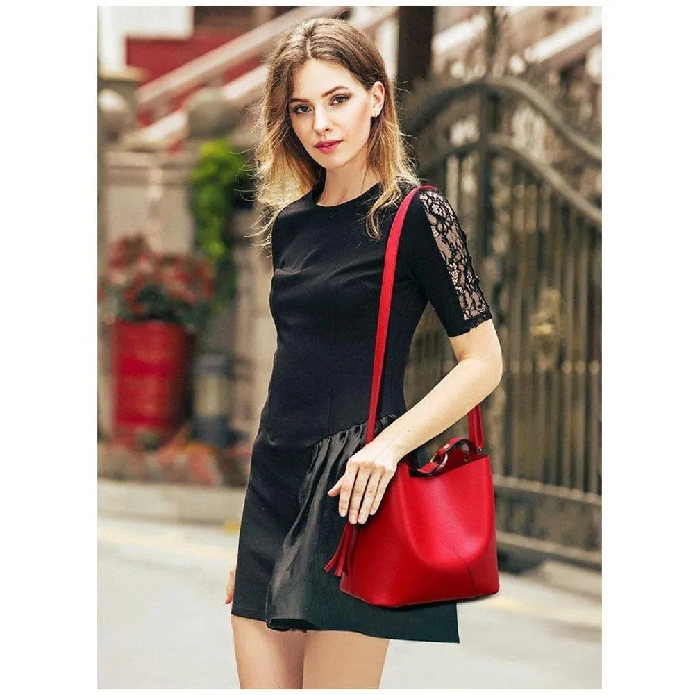 <bold>Bucket / Tote Bag  <br>Vegan-Leather