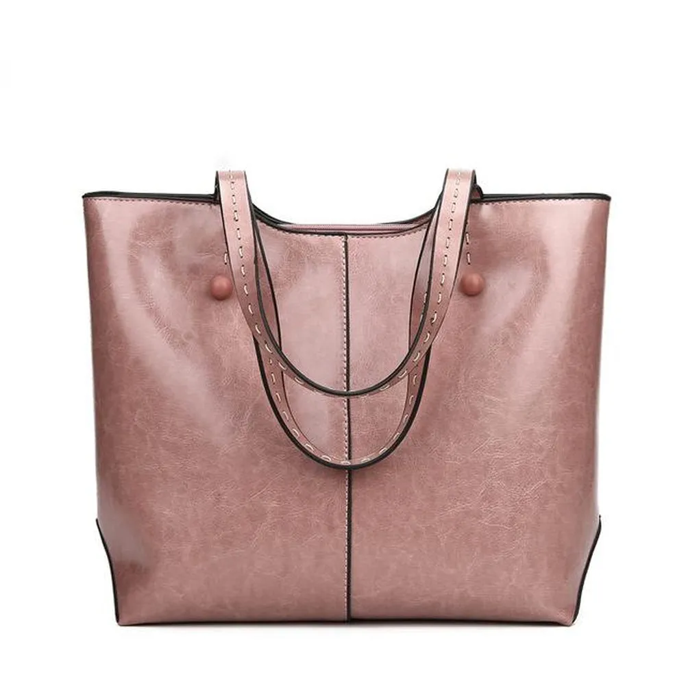 <bold>Tote  / Shoulder Bag  <br>Vegan-Leather