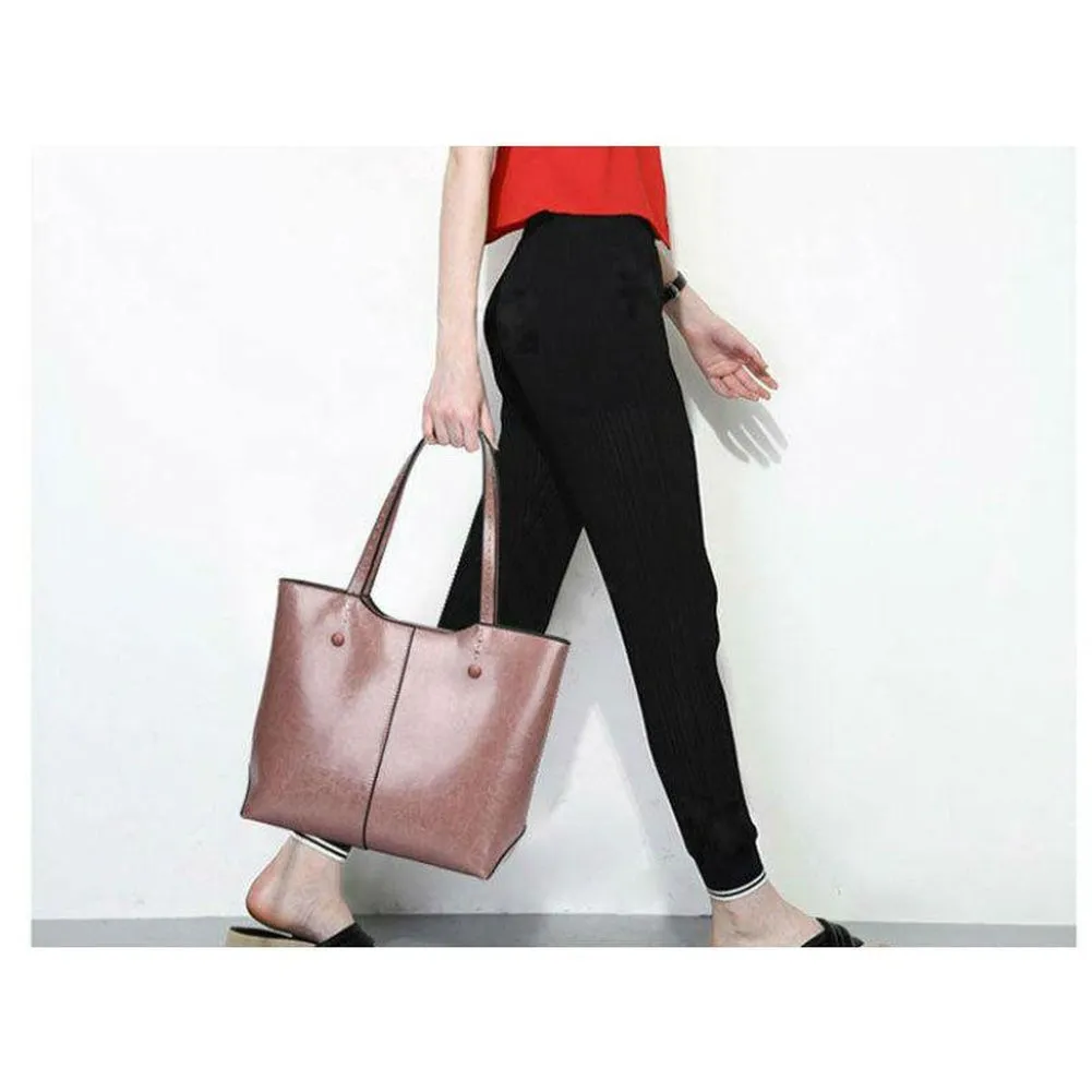 <bold>Tote  / Shoulder Bag  <br>Vegan-Leather