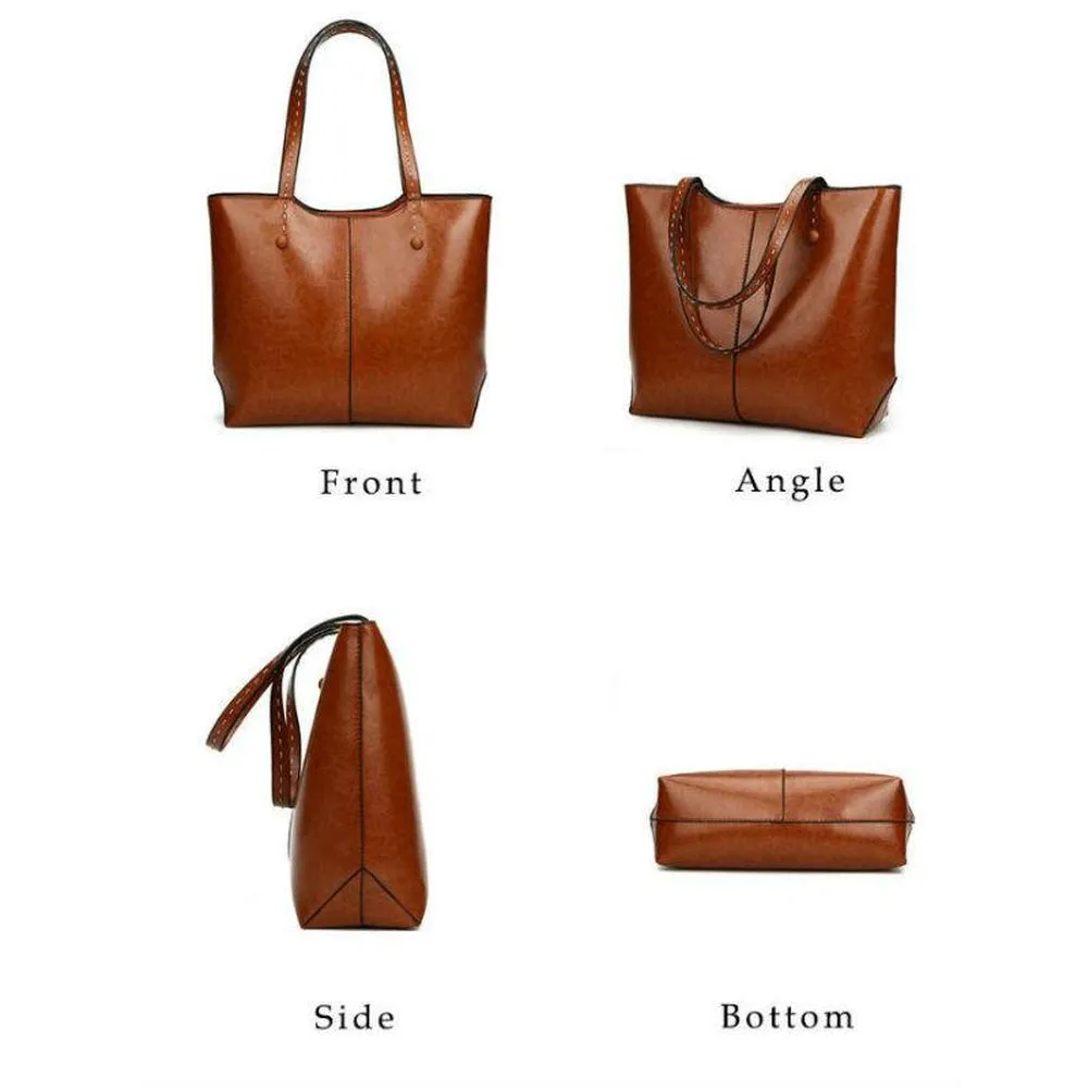 <bold>Tote  / Shoulder Bag  <br>Vegan-Leather