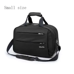 Luggage travel bags Waterproof canvas men women big bag on wheels man shoulder duffel Bag black gray blue carry on cabin luggage