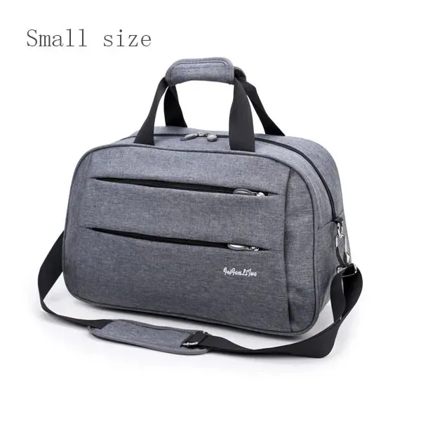 Luggage travel bags Waterproof canvas men women big bag on wheels man shoulder duffel Bag black gray blue carry on cabin luggage