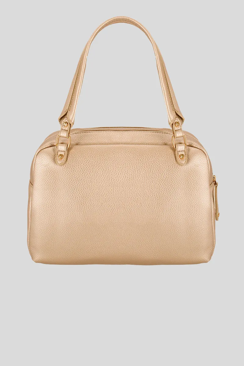M Satchel W/Pocke - Light Gold