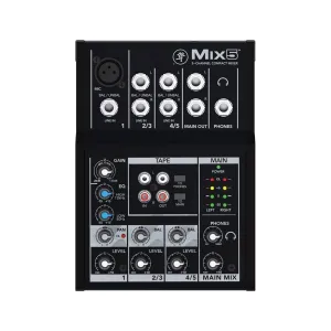 Mackie Mix5 5-Channel Compact Mixer