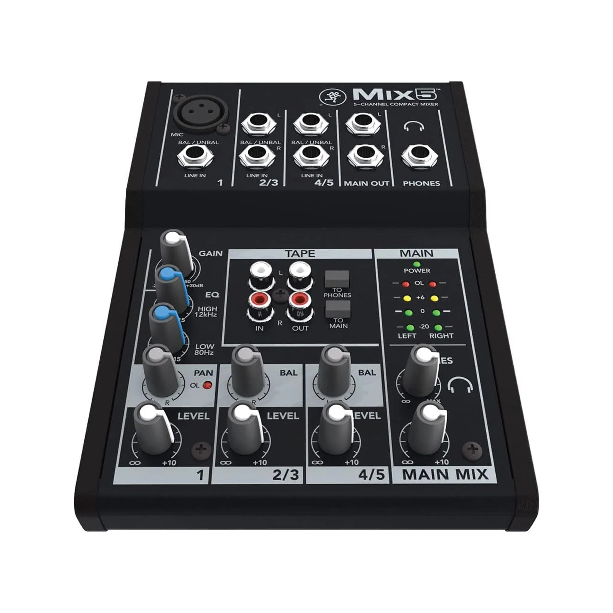 Mackie Mix5 5-Channel Compact Mixer