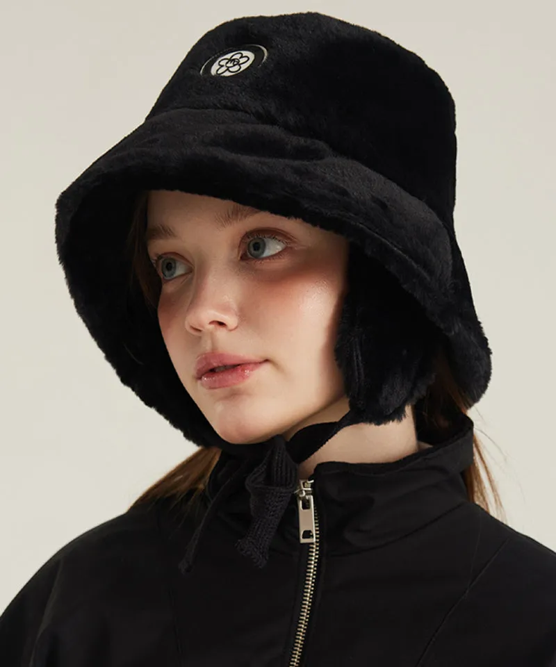MACKY Golf: Mink Tender Bucket Hat - Black