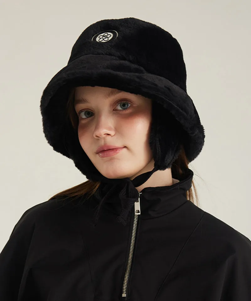 MACKY Golf: Mink Tender Bucket Hat - Black