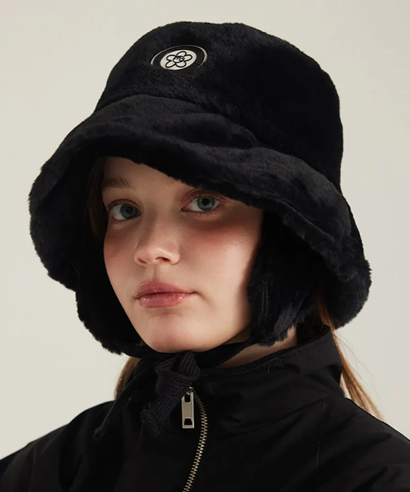 MACKY Golf: Mink Tender Bucket Hat - Black